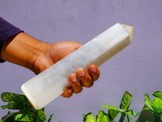 Selenite Wand